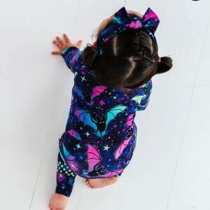 Bums & Roses Bat Attitude Romper